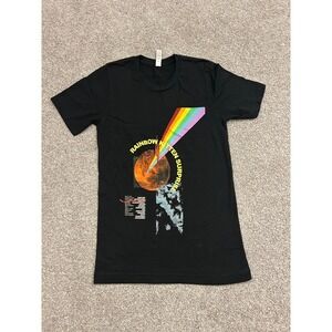 Rainbow Kitten Surprise T-Shirt Unisex XS Black Excellent Band Merch Graphic Tee